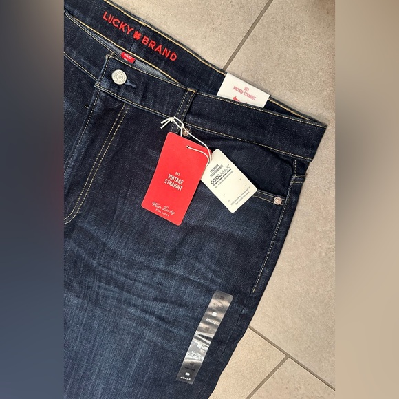 NWT Lucky Brand Mens Denim Vintage Straight 363 Jeans 40x32  $129 - Picture 4 of 12